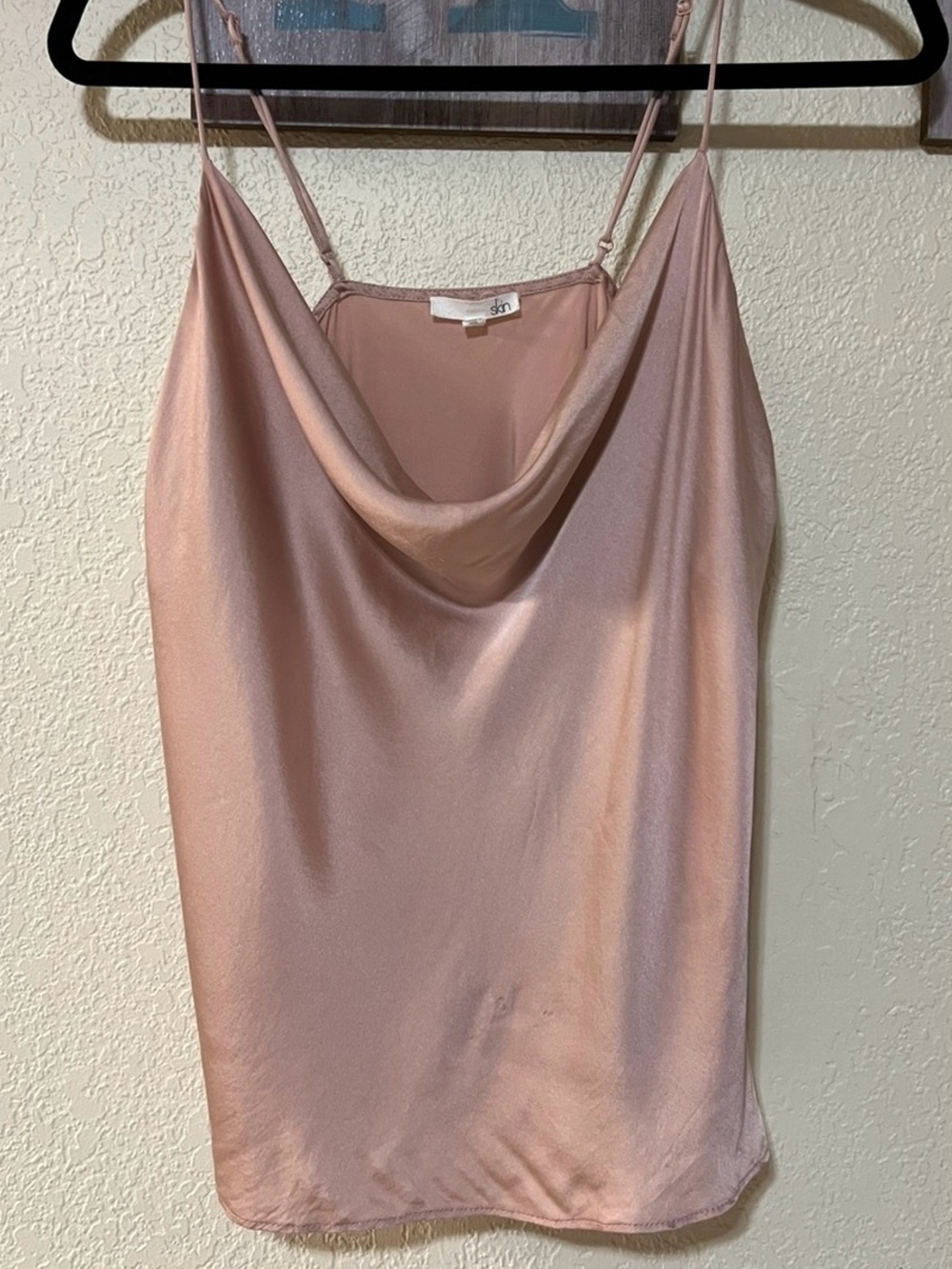 Skin Silk Blend Pink Camisole, size 3